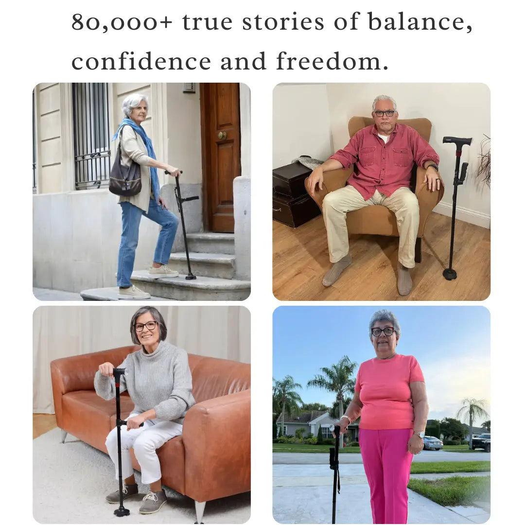 BalanceGuard Elite - Folding Cane
