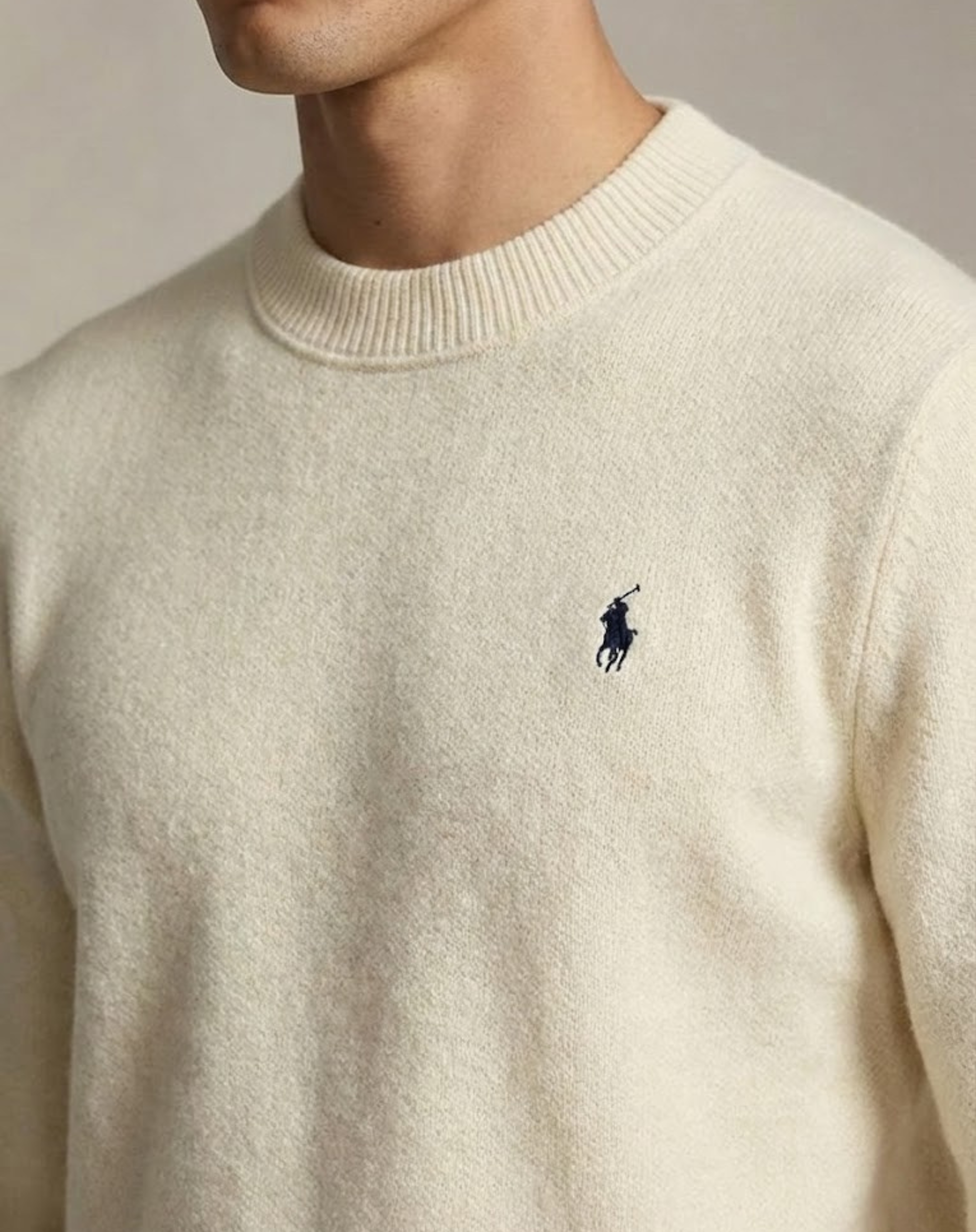 Men’s Premium Crewneck Knit Sweater