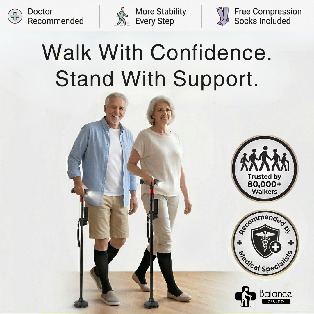 BalanceGuard Elite - Folding Cane