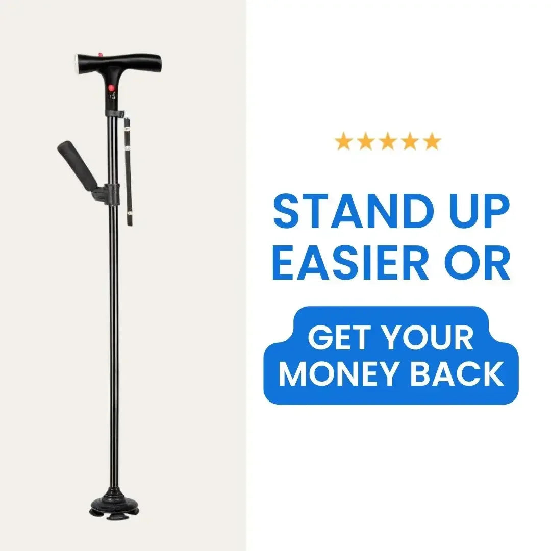 BalanceGuard Elite -  Walking stick, Folding Canes for Seniors & Adults