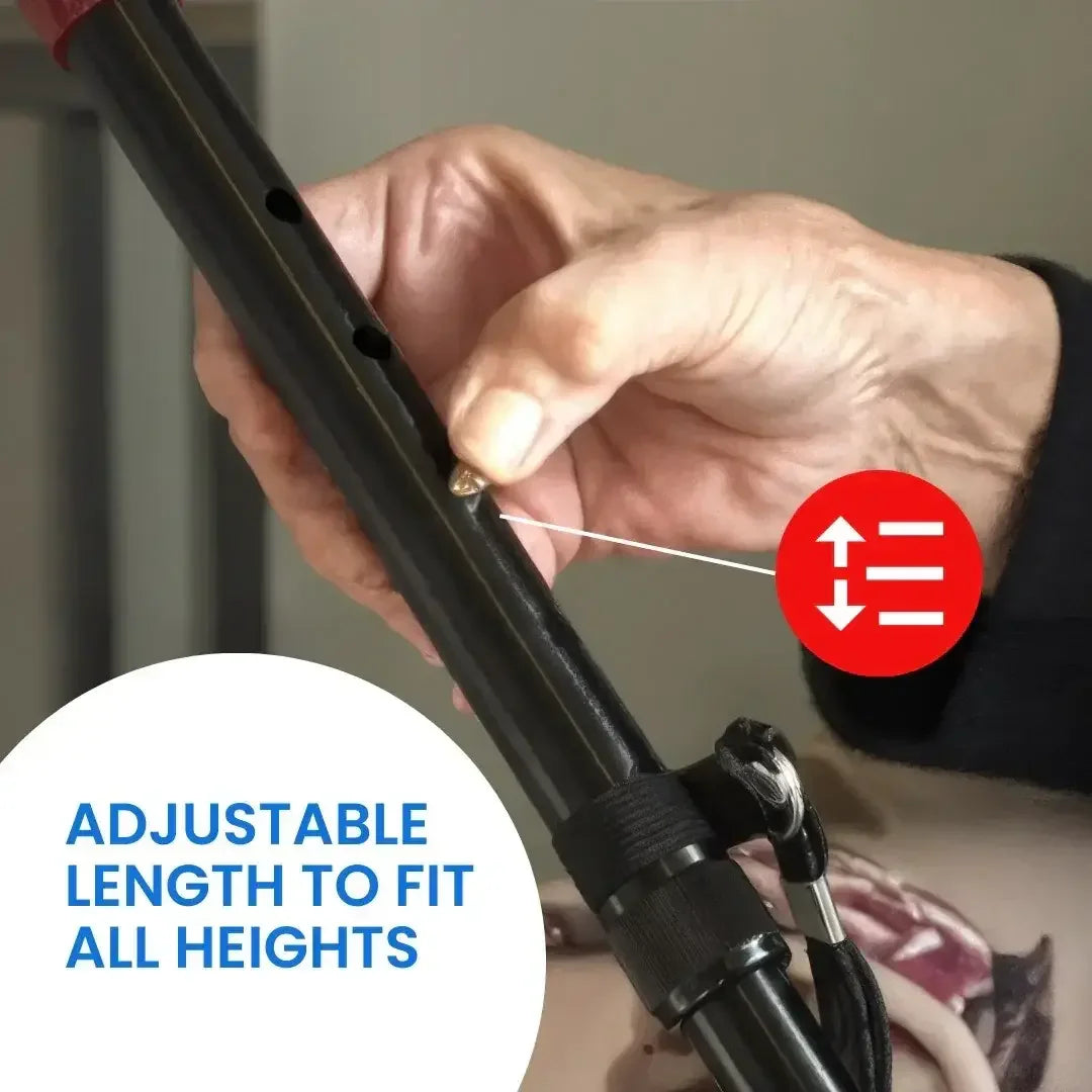 BalanceGuard Elite -  Walking stick, Folding Canes for Seniors & Adults